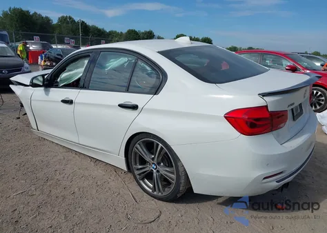 2017 BMW 330 xDrive from USA, damaged, VIN WBA8D9G56HNU58800